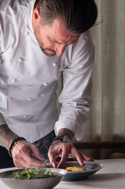 Professional portrait for Blue by Alain Ducasse in Bangkok, Thaïlande.