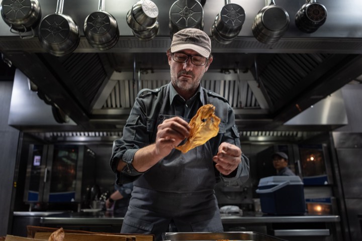 Food photography for Ultraviolet by Paul Pairet in Shanghai, Chine.