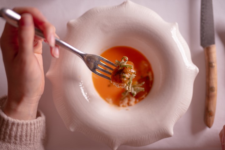 Food photography for Ostapé in Bidarray, France.