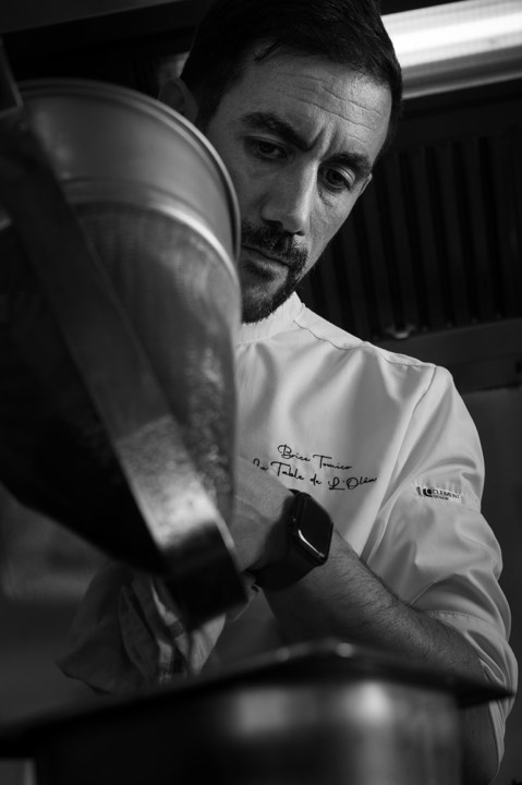 Food photography for La Table de l’Olea in La Teste-de-Buch, France.