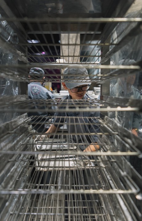 Food photography for Ultraviolet by Paul Pairet in Shanghai, Chine.