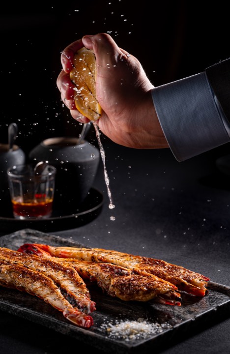 Food photography for Mr & Mrs Bund by Paul Pairet in Shanghai, Chine.